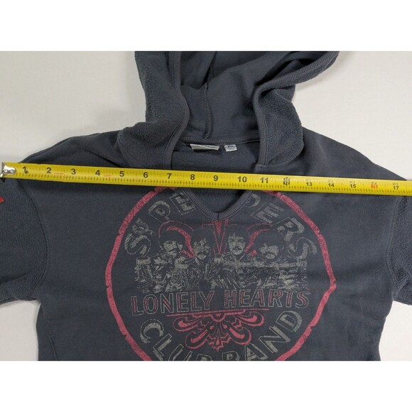 THE BEATLES SGT PEPPERS LONELY HEARTS CLUB BAND Kids Medium Blue Hoodie - Picture 6 of 10